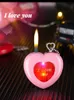 New love pendant inflatable open flame lighter creative flash personality men and women gift igniter Y9V4