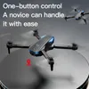 S20 Foldable Drone With HD Dual Camera Optical Flow Positioning, Trajectory Fight, Smart Follow, Automatic Return, Gesture Talking Photo, Automatic Return-Black