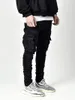 Men's Jeans High-end Slim Elastic Multi-pocket Leg Skinny In Europe And America