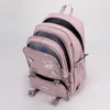 Backpacks Dziecięce torby szkolne dla dziewcząt Duże szkolne szkolne plecak Kawaii Bread Plecak dla dzieci Wodoodporny laptopa Travel Rucksack 230906