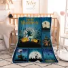 Halloweens Blankets Single Plush Digital Printed Air Conditioner Blanket Kids Adult pumpkins Hallowee Cloak Cape Shawl Fleece Wrap 906