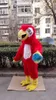 Plush Red Parrot Mascot Coftume Custom Awanced Costume anime kit Mascotte them
