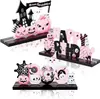 Other Event Party Supplies Sursurprise Pink Halloween Happy Birthday Centerpiece for Girl Pumpkin Boo Wooden Table Decorations Halloween Party Supplies 230905