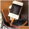 Щетки для волос Drop A Veda Paddle Brush Brosse Club Mas Расческа для волос высшего качества Prevent Trichomadesis Sac Masr Delivery Products C Dhu3F