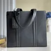 Luis vintage lvvl lvity lvse orijinal m57308 erkek tasarımcı 5a siyah deri dizüstü bilgisayar çanta kasa her gün büyük tote çanta taşıma erkek omuz crossbody evrak çantası iş ba