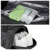 Duffel bags saco de viagem dos homens ao ar livre bolsas de fitness negócios grande capacidade oxford esportes bagagem sapato armazenamento seco molhado separação y9a