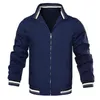 Vestes pour hommes 2023 Qualité Bomber Casual Veste brodée Hommes Automne Vêtements d'extérieur Mandarin Sportswear Hommes pour hommes Manteaux Printemps