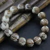 Bracciale all'ingrosso con radice di Bodhi in giada bianca, seme originale, perline di Buddha, accessori artistici per uomini e donne, regalo Lotu