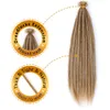 Human Hair Bulks 22 Inch Handmade Dreadlocks Extensions Crochet Braids Reggae Hair Hip-Hop Style Faux Locs Braiding Crochet Hair 230906