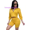 Sexy 2 Piece Set Women Clothes Crop Tops Comfortable Shorts Suits Summer Autumn Outfits Two Piece Matching Sets Casual Tracksuit Hot Sale