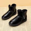 Snow Boots Women's Plus Velvet Shicay Ankel Ankel مقاومة للماء أحذية قطنية دافئة شتوية متكاملة و 211019 Size35-40