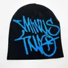 Mt Knitted Hat, Men's and Women's Jacquard Popular Hip-hop Letter Trendy Street Hat ZMPX