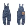 Calças masculinas denim suspensórios homens na moda algodão reto masculino workwear oversize rasgado vintage casual carga jeans roupas 2023 moda 230906