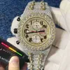 P5P2 20242024 New Version ston Watch Gold Sier PASS TT Mens VVS diamonds top quality Automatic ETA movement Luxury IcedVUWH66XG