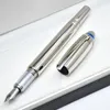 Främjande - Luxury Blue Crystal Star Rollerball Pen Ballpoint Pen Fountain Pens Writing Office School Supplies With Serie Number