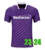 23 24 Fiorentina Soccer Jerseys J. Ikone 2023 2024 Castrovilli Erick Florence Jersey Acf Jovic A.