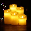 Candles Led Simulation Tearing Swing Electronic Candle Light Household Smokeless Lighting Birthday el Wedding Decoration 230906