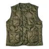 Gilets pour hommes Non Stock veste sans manches matelassée en nylon doublure légère gilet chaud gilet 230905