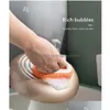 Spazzole per pulizia Mti Spugna magica funzionale per cucina Piatti Pot Scrubber Piastrelle per bagno Doccia Vasca da bagno Spazzola abrasiva Consegna a goccia H Dhgiz