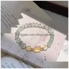 Perlé Ruifan Naturel Vert Fantôme Cristal Richesse Pixiu Citrine Strand Bracelets Pour Femmes Bijoux Beaux Être Riche Cadeaux Ybr834 Drop De Dh9Jg