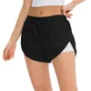 Shorts ativos casual alinhamento secagem rápida respirável cor sólida das mulheres trabalhar yoga bottoms confortável esportes treino diário roupas