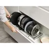 Other Kitchen Storage Organization Organizer Sink Drain Rack Dish Drying Holder Adjustable Stainless Steel Drainer Plate Bowl Pan Pot Stand 230906