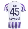 23 24 Toulouse Soccer Jerseys Dallinga Home Away Maillot de Foot 2023 2024 Kits Men Kits Camisas de futebol uniformes aboukhlhl onaiwu chaibi genreau nicolaisen suazo onaiwu