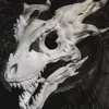 Maski imprezowe Maska Dragon Movable Jaw Dino Mask Moving Jaw Dinosaur Decor Decor For Halloween Party Cosplay Dekoracja 230905