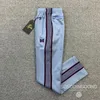 Pantaloni da uomo Uomo Donna 1 Tessitura di qualità Ricamo a righe Farfalla Aghi Traccia Pantaloni AWGE ss 230906