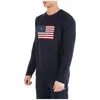 High quality national flag men's polos T-shirt pattern woven solid casual knit pullover s-XL