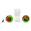 Kit de collecteur de nectar de tuyaux à main en silicone avec pointe en acier inoxydable de 10 mm, filtre d'arbre à 6 bras, percolateur de cage à oiseaux, plate-forme pétrolière Perc Dab, conduite d'eau pour fumer Bongs