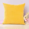 Kudde 2st Simple Corduroy Throw Living Room Soffa Back Bed Top Office Cover Yellow Standard Pillows Hair Pudow Case