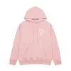 AMIS francese uomo abbigliamento donna con cappello felpe con cappuccio maschile felpe con cappuccio maglione sportivo Alexandre Matt I ricamo amore cuore vestiti nero bianco grigio rosa abbigliamento da uomo