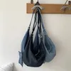 Evening Bags 2023 Shoulder Bag Women's Handbag Denim Zipper Female Messenger Large Capacity Jeans Ladies Crossbody Whole Sale