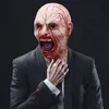 Party Masks Halloween Zombie Mask Props Grudge Ghost Hedging Zombie Mask Realistic Masquerade Head Gear Open Mouth Ghost Scary Horror Party 230905