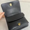 9A Designer 23B Accordion Bag Luxury Handbag Caviar Leather Crossbody 21CM High Imitation Flap Purse with Box