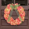 Other Event Party Supplies Durable DIY Fall Wreath Supplies with Hydrangea Leaves Farmhouse Rustic Wreath Decor for Autumn Halloween Thanksgiving Day decor 230905