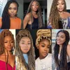 Human Hair Bulks 613 Synthetic Faux Locs Crochet Braids Hair Straight Soft Braids Hair Dreadlocks Goddess Braids SOKU Braiding Hair For Women 230906