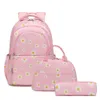 Школьные сумки Tas sekolah anak perempuan tas nyaman с мотивом Bunga Aster Tiga Potong Untuk 230905