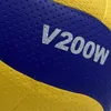 Kulki siatkówki Rozmiar 5 PU Soft Touch Volleyball Oficjalny mecz V200WV330W Kulę Game Ball Ball Waterproof 230906