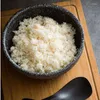 Łyżki prosta łyżka ryżu czarnego stopu z scoop kuchenką domową zupa restauracyjna