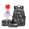 Mochilas Mochila para Crianças Meninas Escola com Lancheira Adolescentes Bookbags Set Childrens Waterproof Schoolbag Mochilas 230906