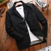 メンズスーツ春と秋の長袖ジャケットビジネスカジュアルスリムブレザーコートカラーデイリースーツ3色オプションB189