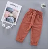 Spodnie spodnie dla dzieci Pants Spring Autumn spodnie Dziewczyny Dziewczyny Elastyczne Casual Cotton P4 232 230906