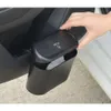 Aggiorna la pattumiera per auto appesa alla scatola di immagazzinaggio della custodia per la polvere della spazzatura del veicolo portatile per gli accessori del contenitore di immagazzinaggio automatico della casa dell'ufficio dell'automobile