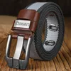 Military Tactical Hunting Canvas Belt Unisex Fashion Trend Jeans Accessories Business People Luxury Designer Nylon Youth Belt