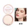 Face Powder For Dark Skin Pressed Oil Control Natural Foundation Makeup Setting Powder 8Colors Smooth Finish Concealer