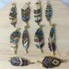 feather color jewelry making