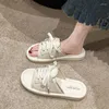 Slippers 2023 Zomer Schoenen Lui Net Rood Met Dezelfde Kleine Geur Baotou Half Vrouwen Een Pedaal Dikke Zool