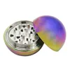 Fairy Ball Grinder Drei Schichten Zinklegierung 52mm Grinder Kräuter Brecher Handgemachte Zigarette Werkzeuge Rauchen Zubehör